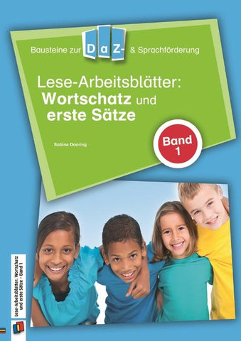 Lese-Arbeitsblätter: Wortschatz und erste Sätze - Band 1