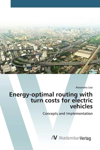 Energy-optimal routing with turn costs for electric vehicles