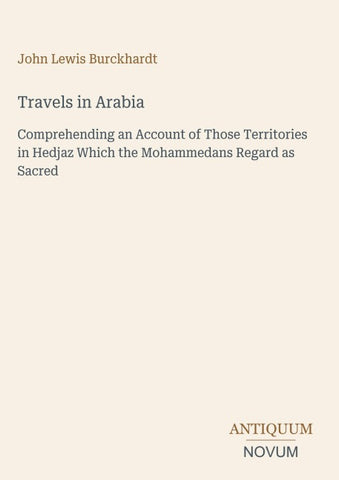 Travels in Arabia