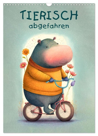 Tierisch abgefahren (Wandkalender 2027 DIN A3 hoch), CALVENDO Monatskalender