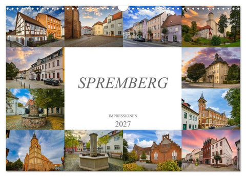 Spremberg Impressionen (Wandkalender 2027 DIN A3 quer), CALVENDO Monatskalender