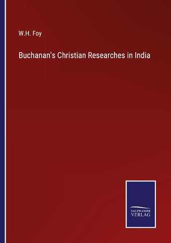 Buchanan's Christian Researches in India