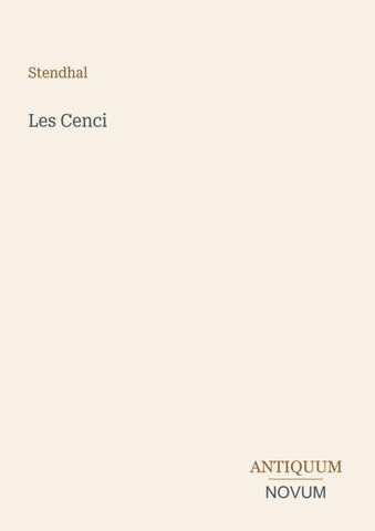 Les Cenci