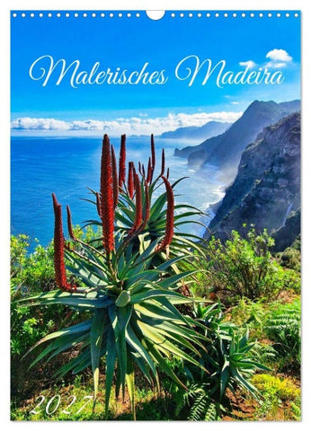 Malerisches Madeira (Wandkalender 2027 DIN A3 hoch), CALVENDO Monatskalender