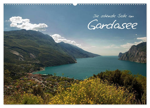 Die schönste Seite am Gardasee (Wandkalender 2026 DIN A2 quer), CALVENDO Monatskalender