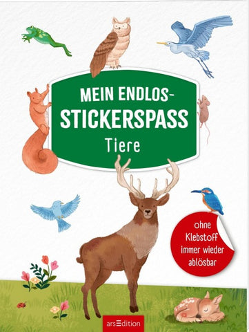Mein Endlos-Stickerspaß – Tiere