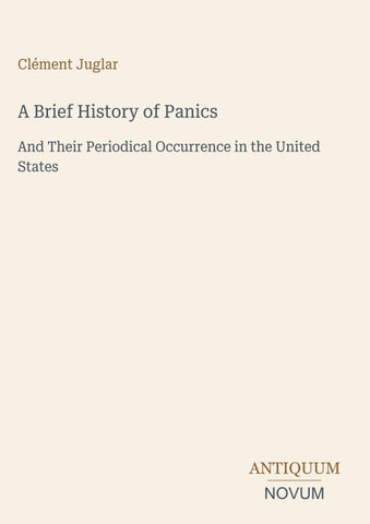 A Brief History of Panics