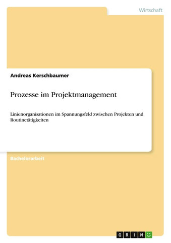 Prozesse im Projektmanagement