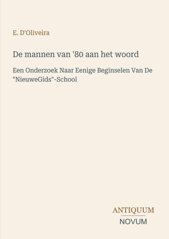 De mannen van '80 aan het woord