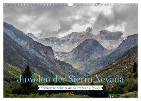 Juwelen der Sierra Nevada (Wandkalender 2027 DIN A3 quer), CALVENDO Monatskalender