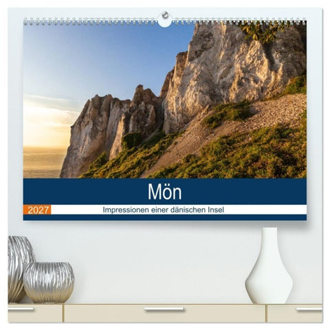 Mön, Impressionen einer dänischen Insel (hochwertiger Premium Wandkalender 2027 DIN A2 quer), Kunstdruck in Hochglanz