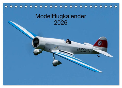 Modellflugkalender 2026 (Tischkalender 2026 DIN A5 quer), CALVENDO Monatskalender