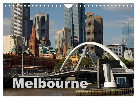 Melbourne (Wandkalender 2027 DIN A4 quer), CALVENDO Monatskalender