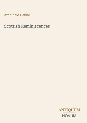 Scottish Reminiscences