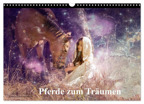 Pferde zum Träumen (Wandkalender 2026 DIN A3 quer), CALVENDO Monatskalender