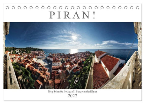 PIRAN! (Tischkalender 2027 DIN A5 quer), CALVENDO Monatskalender