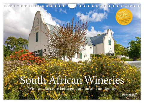 South African Wineries, wine architecture between tradition and modernity (Wall Calendar 2026 DIN A4 landscape), CALVENDO 12 Month Wall Calendar