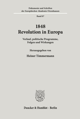 1848 - Revolution in Europa.