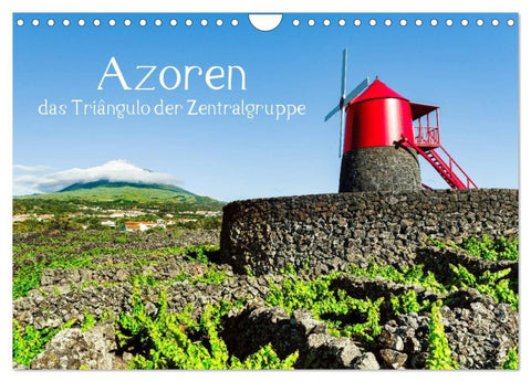 Azoren - das Triangulo der Zentralgruppe (Wandkalender 2027 DIN A4 quer), CALVENDO Monatskalender