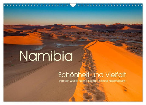 Namibia, Schönheit und Vielfalt (Wandkalender 2027 DIN A3 quer), CALVENDO Monatskalender