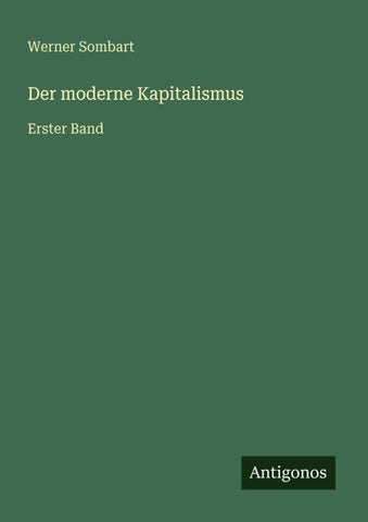 Der moderne Kapitalismus