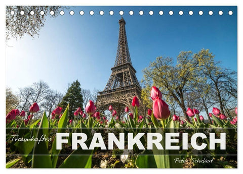 Traumhaftes Frankreich (Tischkalender 2027 DIN A5 quer), CALVENDO Monatskalender
