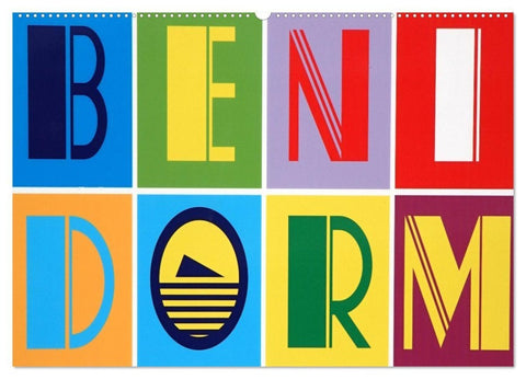 Benidorm (Wandkalender 2027 DIN A2 quer), CALVENDO Monatskalender
