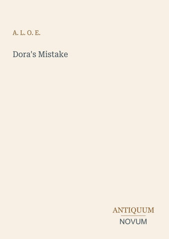 Dora's Mistake