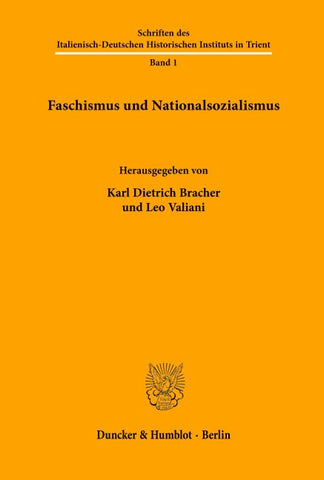 Faschismus und Nationalsozialismus.