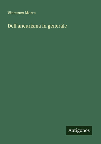 Dell'aneurisma in generale