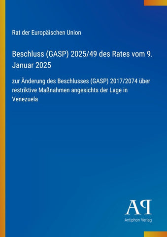Beschluss (GASP) 2025/49 des Rates vom 9. Januar 2025