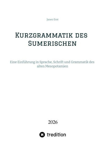 Kurzgrammatik des Sumerischen