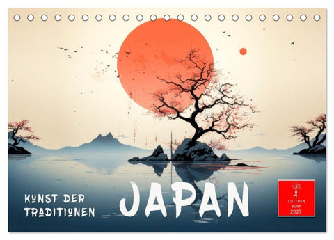 Japan - Kunst der Traditionen (Tischkalender 2027 DIN A5 quer), CALVENDO Monatskalender