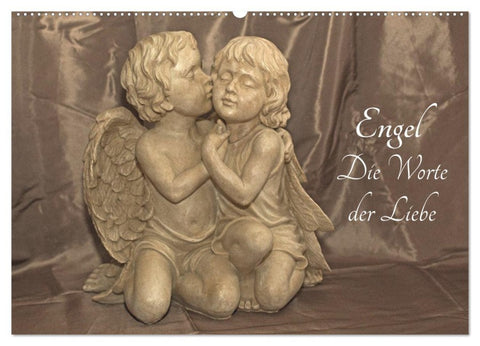 Engel - Die Worte der Liebe (Wandkalender 2026 DIN A2 quer), CALVENDO Monatskalender