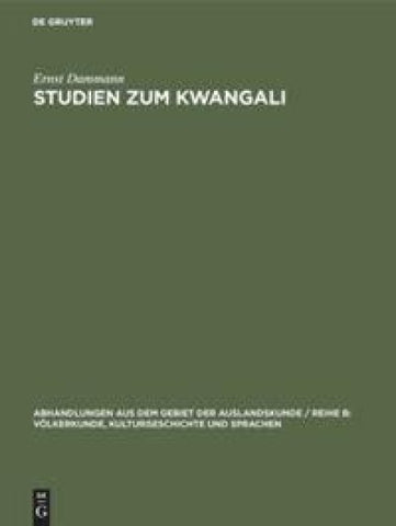 Studien zum Kwangali