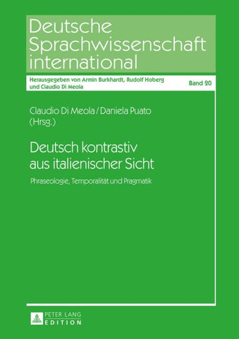 Deutsch kontrastiv aus italienischer Sicht