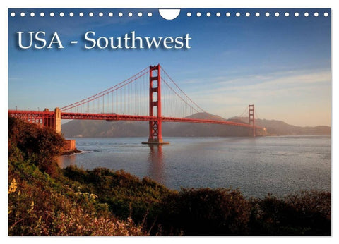 USA - Southwest (Wandkalender 2027 DIN A4 quer), CALVENDO Monatskalender