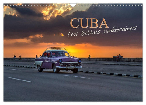 Cuba les belles américaines (Calendrier mural 2026 DIN A3 vertical), CALVENDO calendrier mensuel