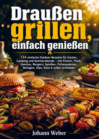 Draußen grillen, einfach genießen