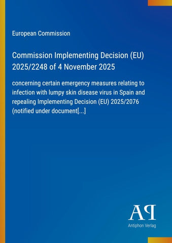 Commission Implementing Decision (EU) 2025/2248 of 4 November 2025