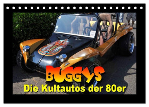 Buggys - die Kultautos der 80er (Tischkalender 2027 DIN A5 quer), CALVENDO Monatskalender