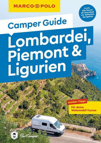 MARCO POLO Camper Guide Lombardei, Piemont & Ligurien