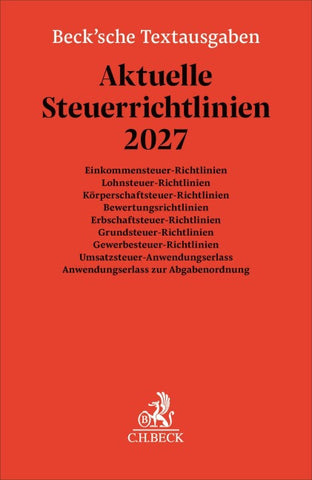 Aktuelle Steuerrichtlinien 2027