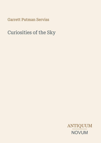 Curiosities of the Sky