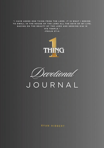One Thing Devotional Journal