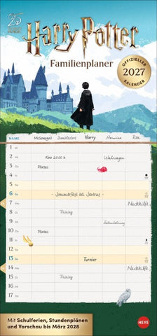 Harry Potter Familienplaner 2027