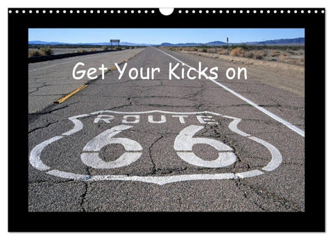 Get Your Kicks on Route 66 (Wandkalender 2027 DIN A3 quer), CALVENDO Monatskalender