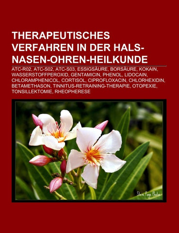 Therapeutisches Verfahren in der Hals-Nasen-Ohren-Heilkunde