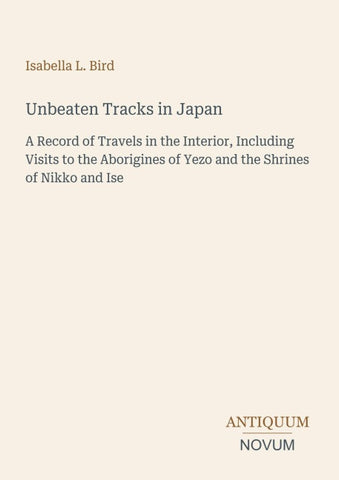 Unbeaten Tracks in Japan