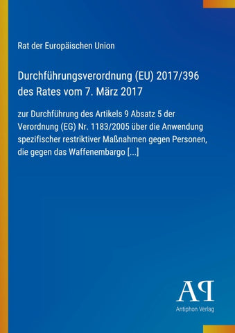 Durchführungsverordnung (EU) 2017/396 des Rates vom 7. März 2017